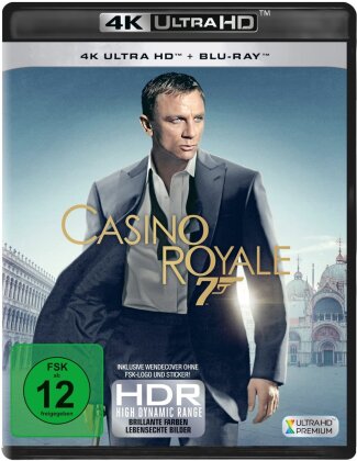 James Bond: Casino Royale (2006) (4K Ultra HD + Blu-ray)