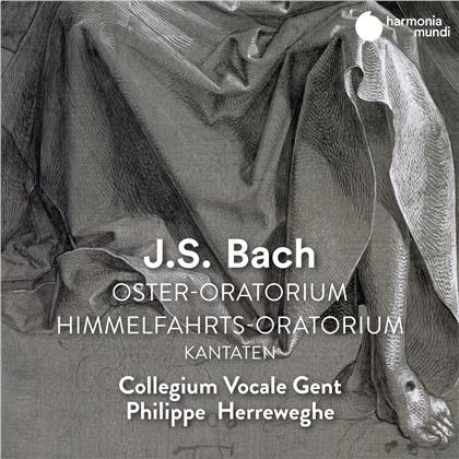 Johann Sebastian Bach (1685-1750) & Philippe Herreweghe - Oster-Oratorium/Himmelfahrt (2 CDs)