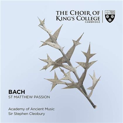 Johann Sebastian Bach (1685-1750), Stephen Cleobury, Academy Of Ancient Music & King's College Choir, Cambridge - Matthäuspassion - St. Matthew Passion (3 CDs)