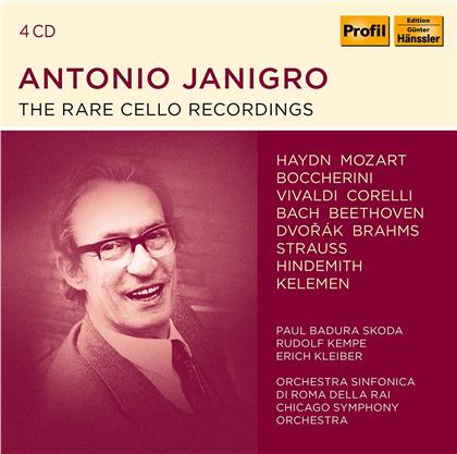 Antonio Janigro - Rare Cello Recordings (4 CDs)