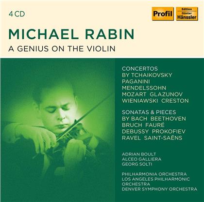 Michael Rabin - A Genius On The Violin (4 CD)