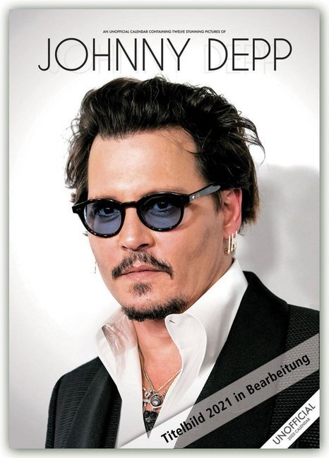Johnny Depp 2021 - A3 Format Posterkalender - CeDe.ch