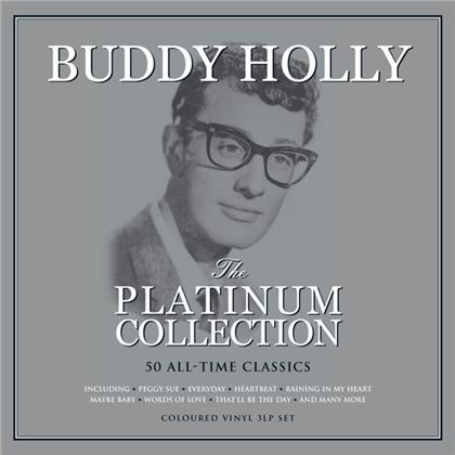 Buddy Holly - Platinum Collection (2020 Reissue, Not Now Edition, White Vinyl, 3 LPs)