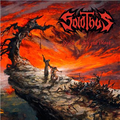 Solothus - Realm of Ash and Blood (Limited Edition, Clear / Red Vinyl, LP)