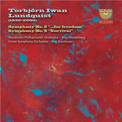 Torbjörn Iwan Lundquist (1920-2000), Roy Goodman & Stockholm Symphony Orchestra - Symphonies 2 & 9