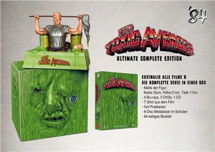 The Toxic Avenger - Ultimate Complete Edition (+ Büste, + T-Shirt, Limited Edition, Mediabook, 4 Blu-rays + 3 DVDs + CD)
