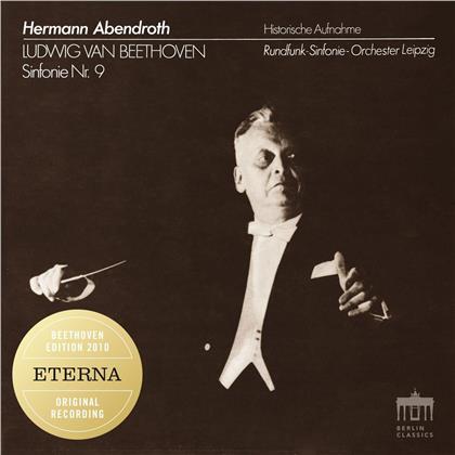 Ludwig van Beethoven (1770-1827), Hermann Abendroth, Edith Laux, Diana Eustrati, … - Sinfonie Nr. 9 - Historische MONO-Aufnahme