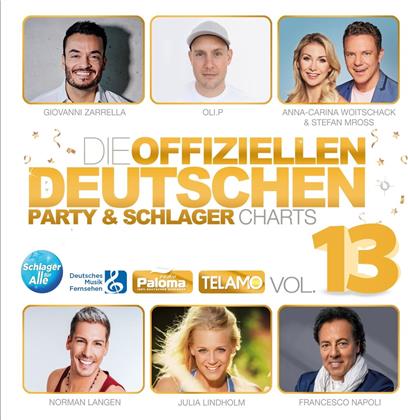 Die offiziellen deutschen Party & Schlager Charts Vol.13 (2 CDs)