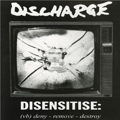 Discharge - Disensitise (2020 Reissue, Cleopatra, Limited, White Vinyl)