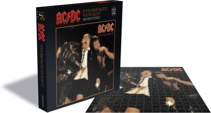 AC/DC: If You Want Blood - 500 Piece Jigsaw Puzzle