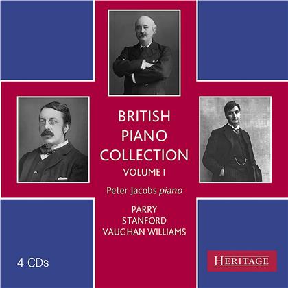 Sir Hubert Parry (1848-1918), Sir Charles Villiers Stanford (1852-1924), Ralph Vaughan Williams (1872-1958) & Peter Jacobs - British Piano Collection Volume 1