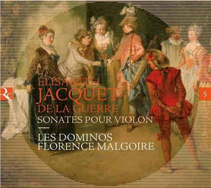 Jacquet De La Guerre, Malgoire, Elisabeth Jacquet de la Guerre (1665-1729), Florence Malgoire & Les Dominos - Sonates Pour Violon