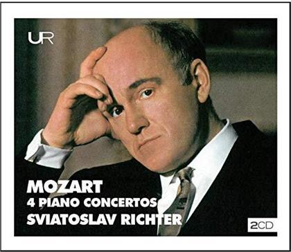 USSR Symphony Orchestra, Wolfgang Amadeus Mozart (1756-1791) & Sviatoslav Richter - 4 Piano Concertos