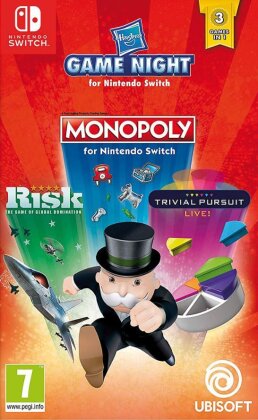 Hasbro Game Night - Monopoly / Risk / Trivial Pursuit