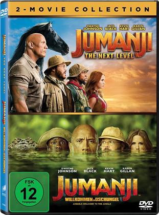 Jumanji - The Next Level / Jumanji - Willkommen im Dschungel - 2-Movie Collection (2 DVD)