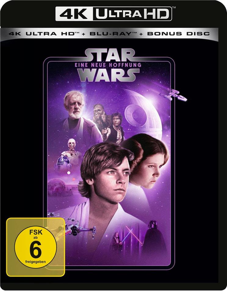 Star Wars - Episode 4 - Eine neue Hoffnung (1977) (Line Look, 4K Ultra HD + 2 Blu-rays)