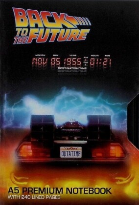 Back to the Future VHS - A5 Premium Notizbuch