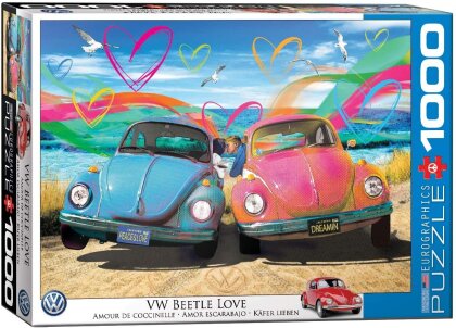 VW Beetle Love - Puzzle