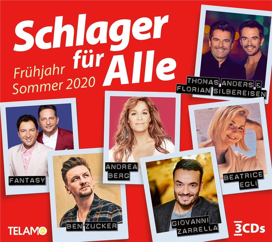 Schlager für Alle:Frühling/Sommer 2020 (3 CDs)