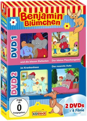 Benjamin Blümchen - 2 DVDs - 4 Filme (2 DVDs)