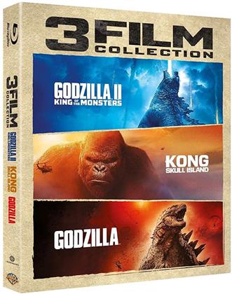 Monsterverse - 3-Film Collection - Godzilla; Godzilla: King of the Monsters; Kong: Skull Island (3 Blu-rays)