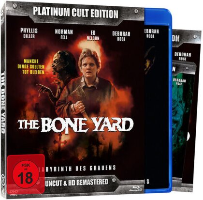 The Boneyard (1991) (Platinum Cult Edition, HD-Remastered, Uncut, Blu-ray + DVD)