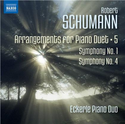 Eckerle Piano Duo & Robert Schumann (1810-1856) - Arrangements Piano Duet 5 (Sinf. 1 & 4)