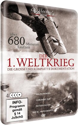 Der 1. Weltkrieg - Die grosse und komplette Dokumentation (Metallbox, 4 DVDs)