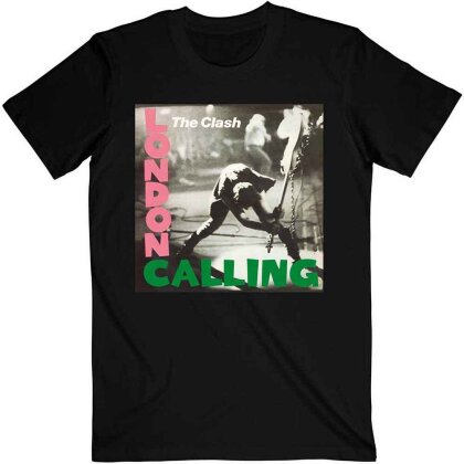 Clash,The - London Calling (Black) T-Shirt