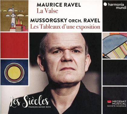Les Siècles, Maurice Ravel (1875-1937), Modest Mussorgsky (1839-1881) & François-Xavier Roth - La Valse, Bilder einer Ausstellung
