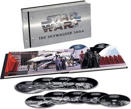 Star Wars: Episode 1-9 - The Skywalker Saga (9 4K Ultra HDs + 18 Blu-rays + Buch)