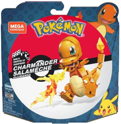 Mega Construx: Medium Charmander - Pokémon Bauset 180 Teile