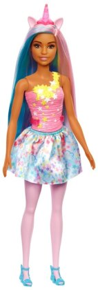 Barbie Dreamtopia Einhorn Puppe (blau-pinke Haare)