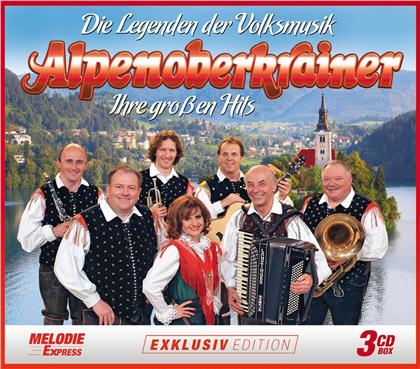 Alpenoberkrainer - Die Legenden der Volksmusik - Ihre großen Hits (3 CDs)