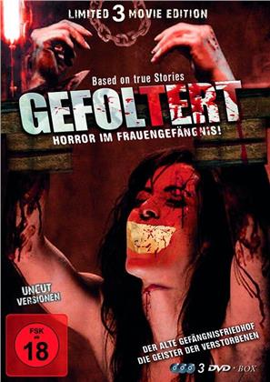 Gefoltert - Horror im Frauengefängnis (Limited Edition, Uncut, 3 DVDs)