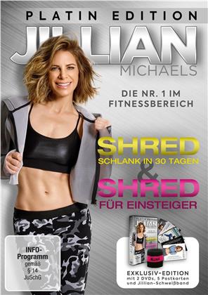 Jillian Michaels - Shred - Schlank in 30 Tagen / Shred für Einsteiger (Platin Edition, 2 DVDs)