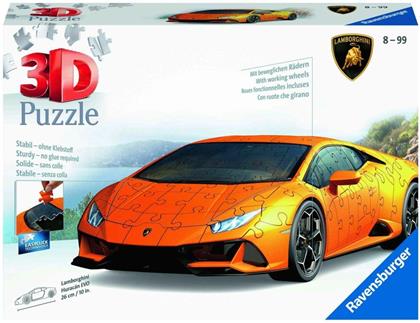 Lamborghini Huracán EVO - 108 Teile 3D Puzzle