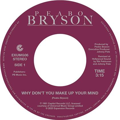 Peabo Bryson - Why Don't You Make Up Your Mind / Paradise (LP)