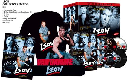 Leon (1990) (+ Büste, + T-Shirt, Limited Edition, Mediabook, Uncut, Blu-ray + DVD)