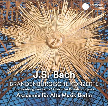 Akademie Fur Alte Musik Berlin & Johann Sebastian Bach (1685-1750) - Brandenburg Concertos (2 CDs)