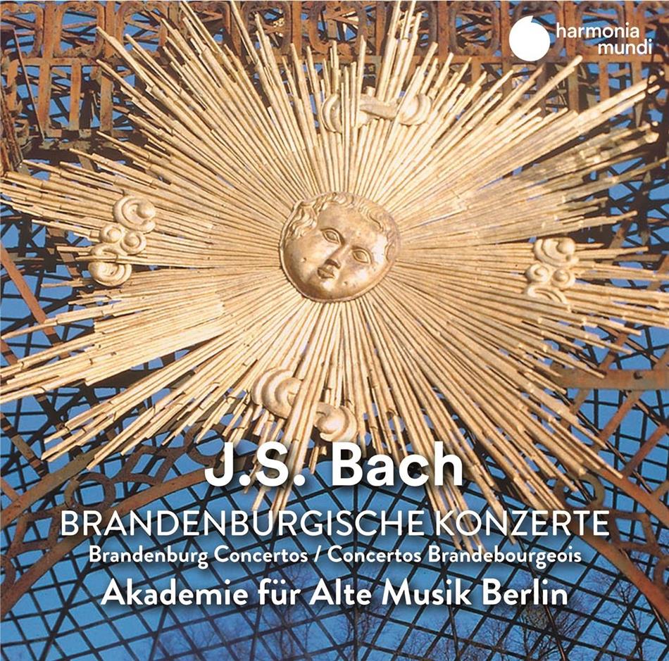 Akademie Fur Alte Musik Berlin & Johann Sebastian Bach (1685-1750) - Brandenburg Concertos (2 CDs)