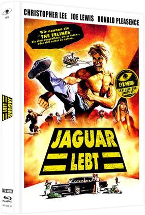 Jaguar lebt - Jaguar lives (1979) (Cover C, Limited Edition, Mediabook, Uncut, Blu-ray + DVD)