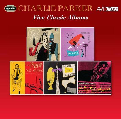 Charlie Parker - Five Classic Albums (Boxset, 2 CDs)