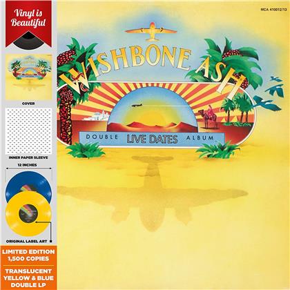 Wishbone Ash - Live Dates (2020 Reissue, Limited, Yellow & Blue Vinyl, 2 LPs)