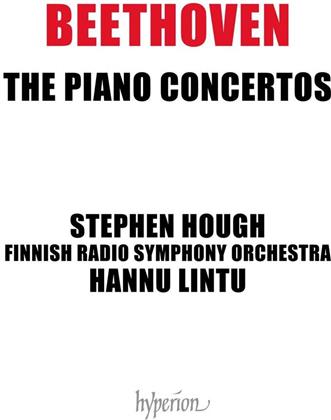 Ludwig van Beethoven (1770-1827), Hannu Lintu, Stephen Hough (*1961) & Finnish Radio Symphony Orchestra - The Piano Concertos (3 CDs)