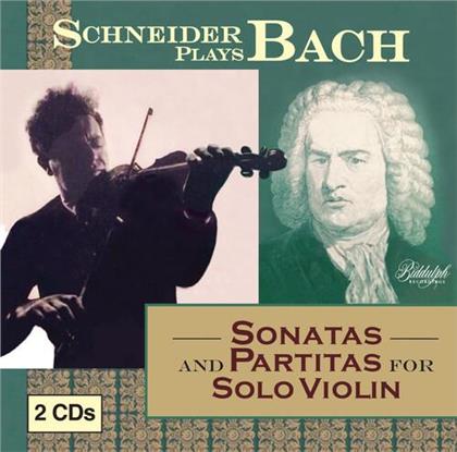 Johann Sebastian Bach (1685-1750) & Alexander Schneider - Sonatas And Partitas For Solo Violin