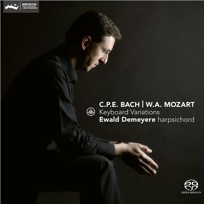 Ewald Demeyere, Wolfgang Amadeus Mozart (1756-1791) & Carl Philipp Emanuel Bach (1714-1788) - Keyboard Variations (Hybrid SACD)