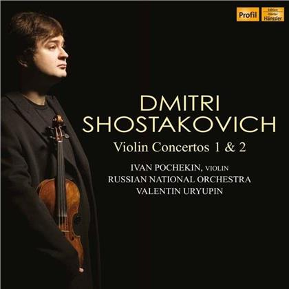 The Russian National Orchestra, Dimitri Schostakowitsch (1906-1975), Valentin Uryupin & Ivan Pochekin - Violinkonzerte 1 & 2