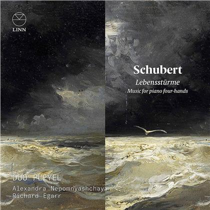 Duo Pleyel, Franz Schubert (1797-1828), Alexandra Nepomnyashchaya & Richard Egarr - Lebensstürme - Music For Piano Four-Hands