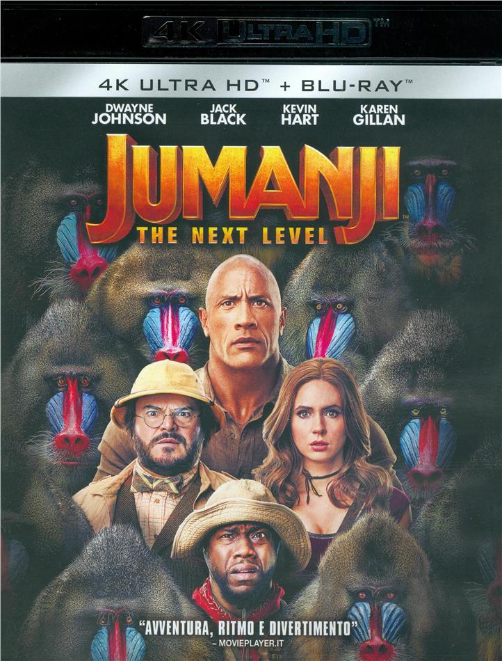 Jumanji 2 - The Next Level (2019) (4K Ultra HD + Blu-ray)